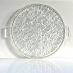 Vintage glazen taartbord waarschijnlijk van Iittala, Antiek en Kunst, Ophalen of Verzenden