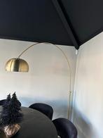 Goudkleurige Booglamp - Zo goed als nieuw, Huis en Inrichting, Lampen | Vloerlampen, Ophalen, Zo goed als nieuw, Metaal, 200 cm of meer