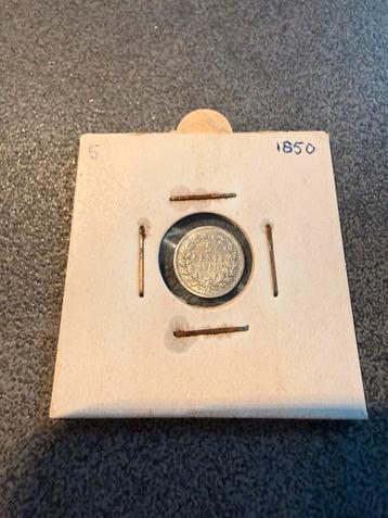 Zilveren stuiver beschikbaar voor biedingen