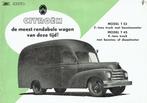 Folder Citroën T 23 en T 45 Truck (ca.1949), Verzenden, Gelezen, Citroën