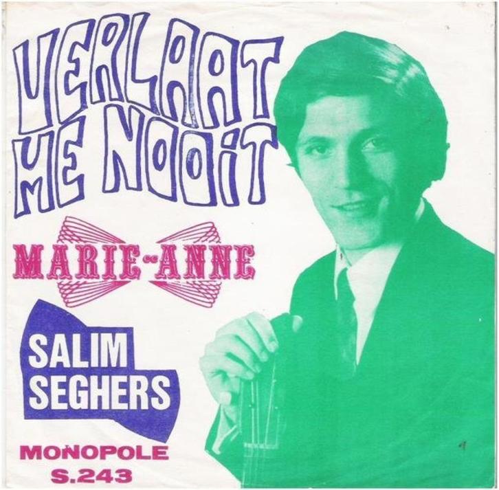 SALIM SEGHERS: "Verlaat me nooit"/SALIM SEGHERS-SETJE!, Cd's en Dvd's, Vinyl | Nederlandstalig, Ophalen of Verzenden