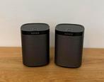 Sonos Play 1, zwart, Ophalen of Verzenden, Zo goed als nieuw, Front, Rear of Stereo speakers, Sonos
