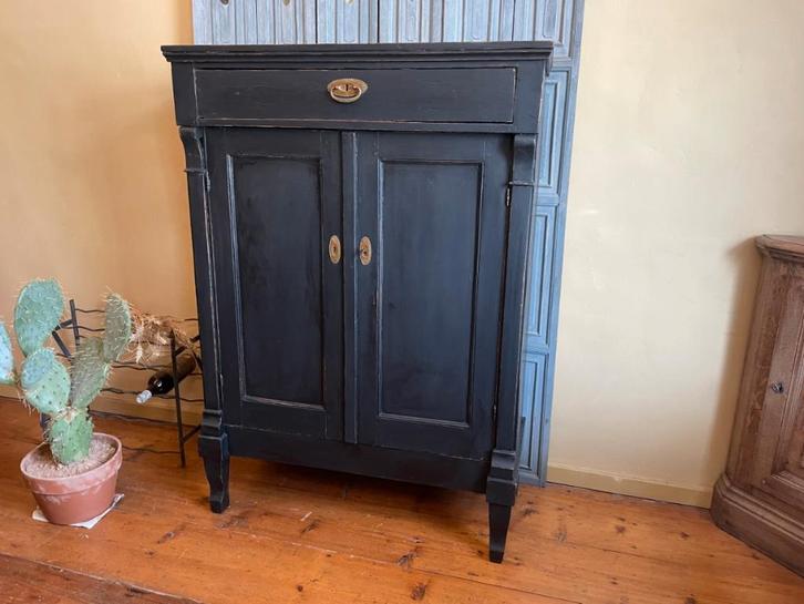 Legkast Keukenkast Servieskast met la 19e eeuws Hollands, Antiek en Kunst, Antiek | Woonaccessoires, Ophalen