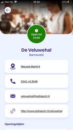 10 keer banen zwemmen bij veluwe hal Barneveld., Eén persoon, Ticket of Toegangskaart
