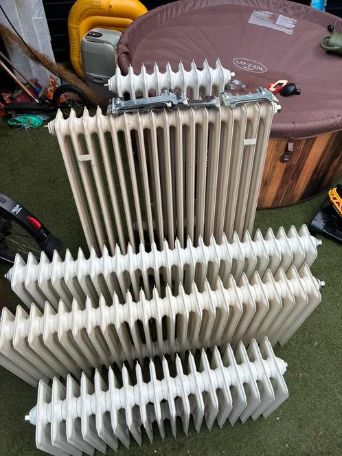 Kolomradiatoren - 5 stuks - 4 verschillende formaten, Doe-het-zelf en Verbouw, Verwarming en Radiatoren, Zo goed als nieuw, Radiator