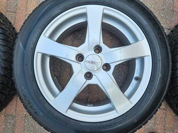 Set winterbanden met lichtmetaal Opel Corsa D  15 Inch beschikbaar voor biedingen