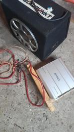 12 volt autoversterker, Ophalen of Verzenden, Zo goed als nieuw