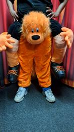 Oranje leeuwbroek one size, Hobby en Vrije tijd, Feestartikelen | Verhuur, Ophalen, Zo goed als nieuw, Oranje of Koningsdag