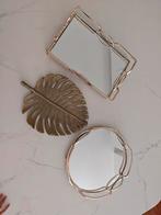 3 stuks voor 15 euro, Schaal, Rond, Ophalen of Verzenden, Glas