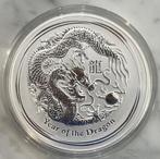 Dragon zilver kilo  lunar perth baar draak 30 Dollars bAar, Postzegels en Munten, Edelmetalen en Baren, Ophalen of Verzenden, Zilver
