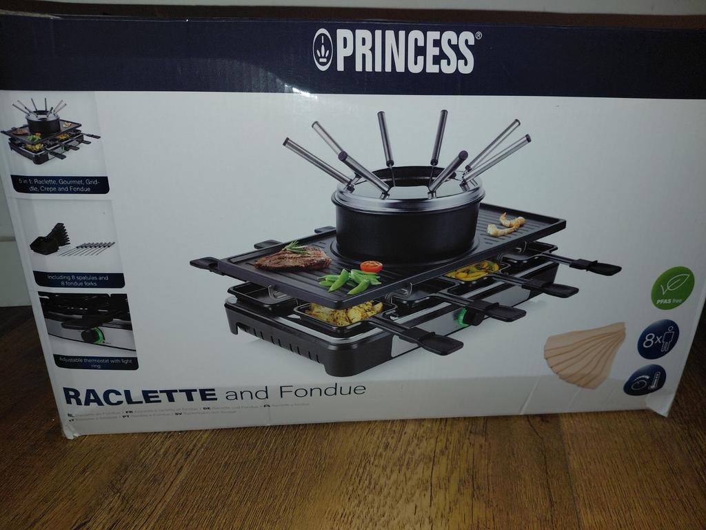 Gourmetstel en Fondue in 1 - Nieuw!, Ophalen