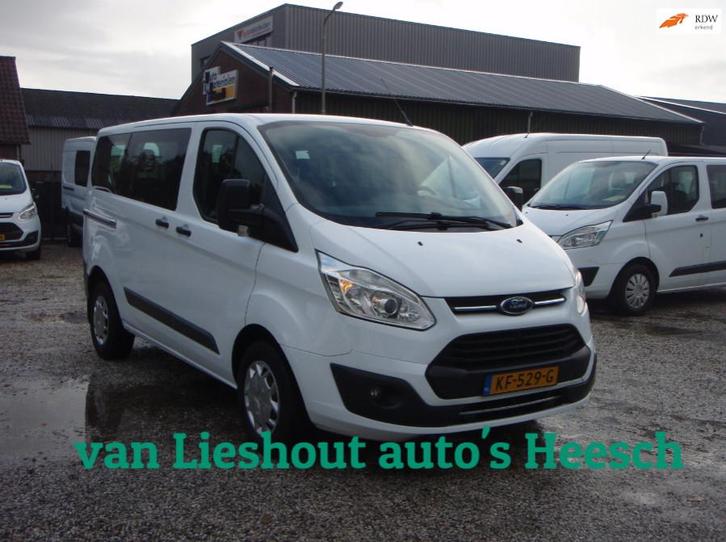 Ford Transit Custom 310 personenbus 9 persoons Trend bj16, Auto's, Bestelauto's, Bedrijf, Te koop, ABS, Airbags, Airconditioning