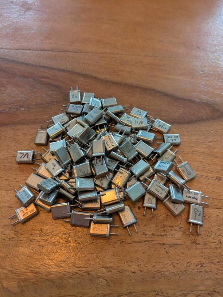 102 ontvangst kristallen in één koop, kristalscanner, Telecommunicatie, Scanners, Ophalen of Verzenden