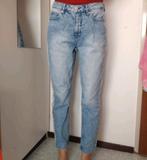 NA-KD mom jeans 38 M spijkerbroek nakd, Blauw, W30 - W32 (confectie 38/40), NA-KD, Ophalen of Verzenden