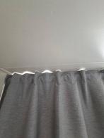 Verduisterende lichtgrijze gordijnen (Ikea), 100 tot 150 cm, 200 cm of meer, Ophalen of Verzenden, Zo goed als nieuw
