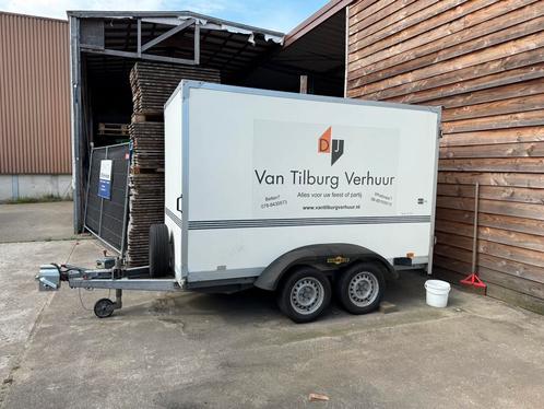 Humbaur HT20 gesloten opbouw aanhanger, Auto diversen, Aanhangers en Bagagewagens, Nieuw, Ophalen