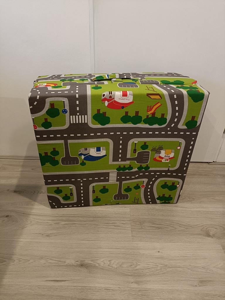 Opvouwbaar matras Vitalispa voor kind met autoweg, Kinderen en Baby's, Speelgoed | Speelkleden, Ophalen, Zo goed als nieuw