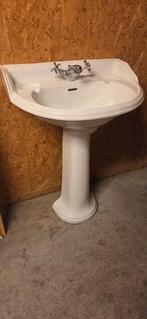 Heritage wastafel izgs met Heritage kraan., Huis en Inrichting, Badkamer | Badkamermeubels, Ophalen, 50 tot 100 cm, Zo goed als nieuw