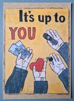 Its up to you Chesterfield Boomerang Ansichtkaart, Verzenden, 1980 tot heden, Ongelopen, Overige thema's