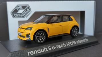 Renault 5 E Tech Electric Jaune Pop 1:43 Norev Pol beschikbaar voor biedingen