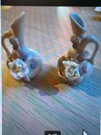 Vintage Aardewerk Vaasjes - Set van 2, Ophalen, Overige kleuren, Aardewerk of Porselein, Zo goed als nieuw