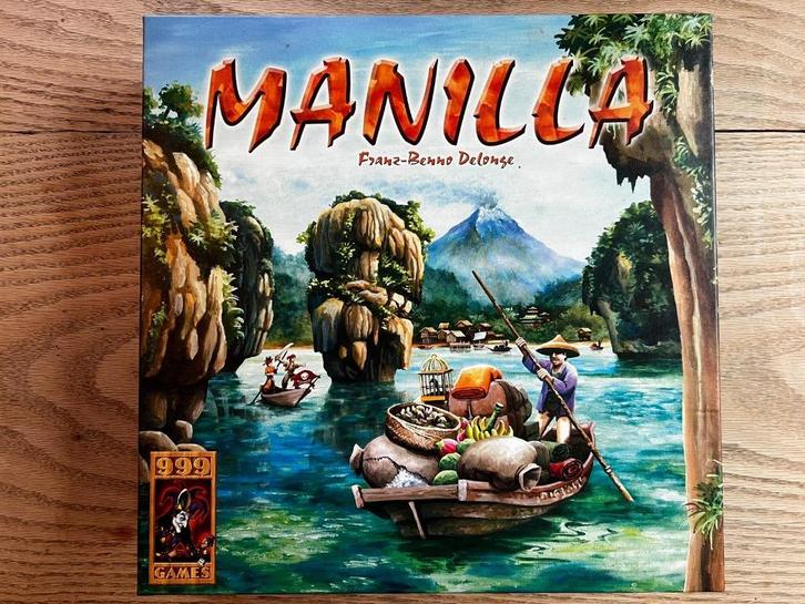 Manilla (Verkocht), Hobby en Vrije tijd, Gezelschapsspellen | Bordspellen, Zo goed als nieuw, Ophalen