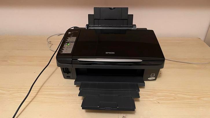 Printer - All-in-one - Epson, Computers en Software, Printers, Gebruikt, All-in-one, Inkjetprinter, Kleur printen, Draadloos, Ophalen