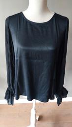 Transfer zwarte blouse, Kleding | Dames, Maat 42/44 (L), Transfer, Ophalen of Verzenden, Zo goed als nieuw