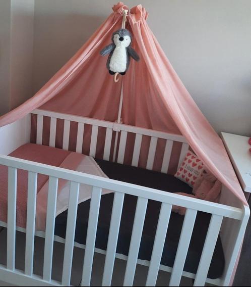 Baby ledikant & peuterbed in 1, inclusief grote opberglade, Kinderen en Baby's, Kinderkamer | Bedden, Gebruikt, Minder dan 140 cm