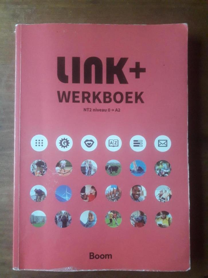 Werkboek Nederlands NT2: LINK+   niveau 0 > A2, Boeken, Studieboeken en Cursussen, Gelezen, Overige niveaus, Alpha, Ophalen of Verzenden