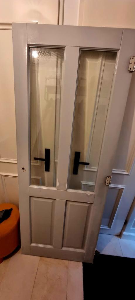 Binnendeur  stomp  198 x 76,2, Doe-het-zelf en Verbouw, Overige Doe-het-zelf en Verbouw, Gebruikt, Ophalen of Verzenden