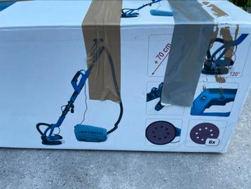 2x gebruikt langnek schuurmachine beschikbaar voor biedingen
