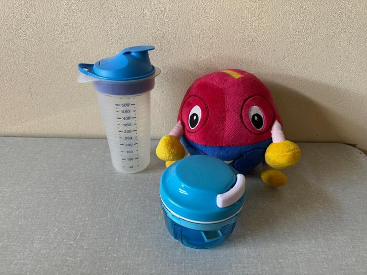 Twist en Shake Turbochef en shaker Turbo chef en schutbeker, Huis en Inrichting, Keuken | Tupperware, Nieuw, Overige typen, Blauw