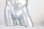 Lichtblauwe doorzichtige heren boxer mannen onderbroek sexy, Verzenden, Blauw, Boxer