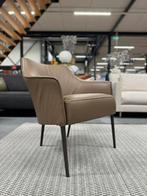 Nieuw Jori Fuga Fauteuil Celia Mokka Design stoel leer, Huis en Inrichting, Fauteuils, Jori, Nieuw, Ophalen of Verzenden, 50 tot 75 cm