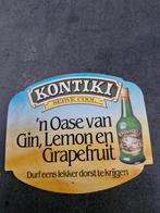 3584 Vintage Kontiki Sticker, Ophalen of Verzenden, Gebruikt