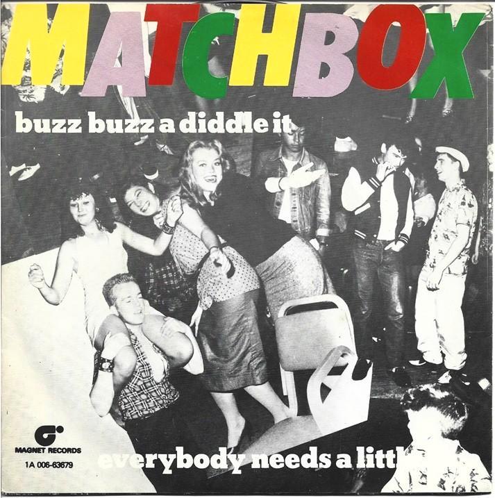 Matchbox - Buzz buzz a diddle it uit 1979, Cd's en Dvd's, Vinyl Singles, Gebruikt, Single, Pop, 7 inch, Verzenden