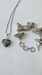 Handgemaakte Dalmatiër Jaspis  set, Verzenden, Nieuw, Trollbeads, 1 bedel