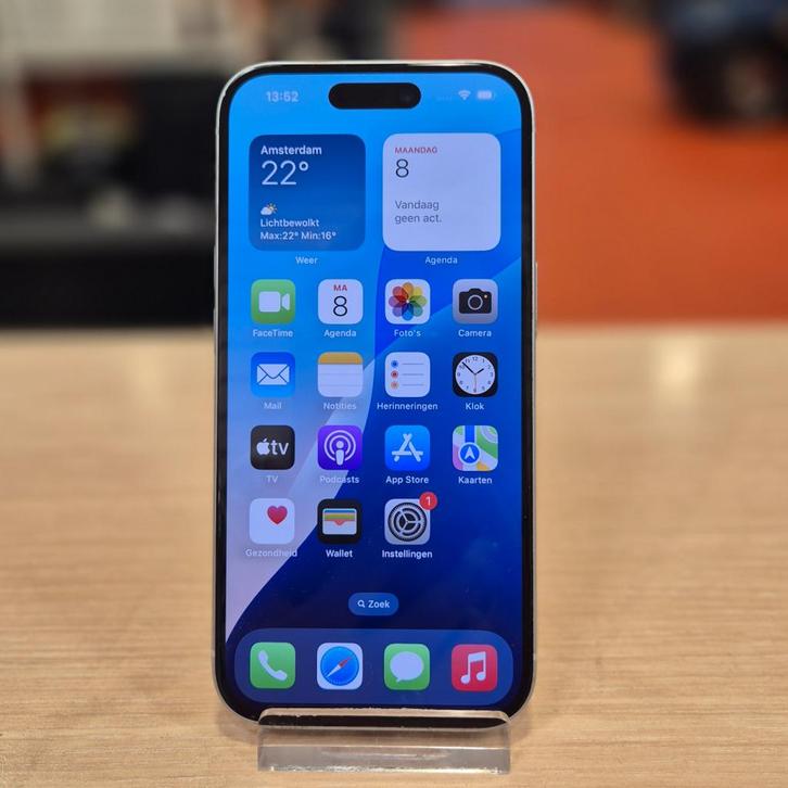 iphone 15 128gb wit accu 87% nette staat, Telecommunicatie, Mobiele telefoons | Apple iPhone, Zo goed als nieuw