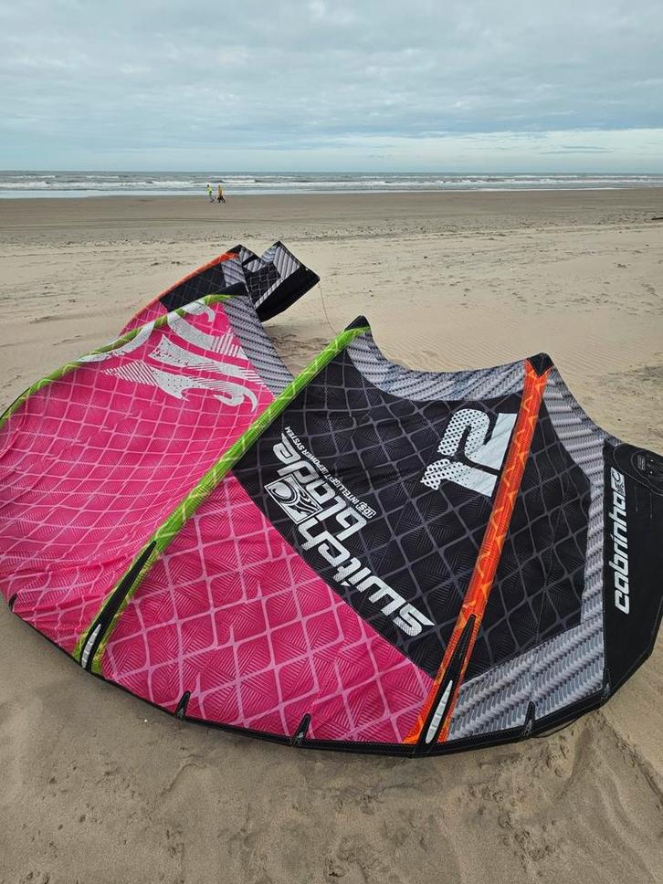 Cabrinha switchblade 12 meter met bar, Watersport en Boten, Kitesurfen, Geen board, Ophalen