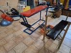 Gewichten halter bank tafel diversen, Ophalen, Gebruikt, Fitnessbank