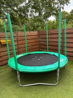 Game On Trampoline 245cm - Gebruikt, met veiligheidsnet, Kinderen en Baby's, Speelgoed | Buiten | Trampolines, Ophalen of Verzenden