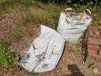 2 bigbags Japans split, Ophalen, Zo goed als nieuw