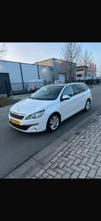 Peugeot 308 1.6 E-hdi 88 KW SW 2015 Wit nette auto ✅, Voorwielaandrijving, 680 kg, 4 cilinders, Wit