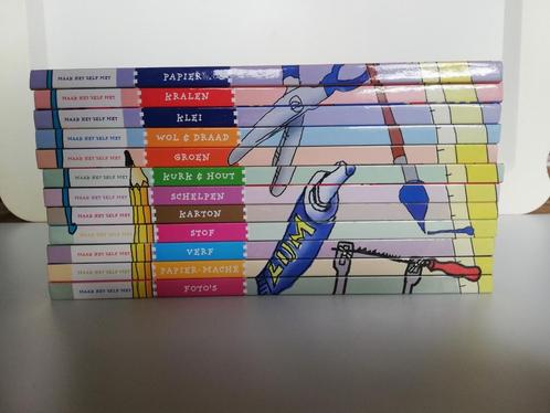 Knutsel boeken set - * 12 stuks - Basisschool leeftijd, Boeken, Kinderboeken | Jeugd | onder 10 jaar, Zo goed als nieuw, Ophalen of Verzenden