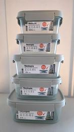 Vershoudbakjes Nestopia 5 stuks, Huis en Inrichting, Keuken | Tupperware, Ophalen of Verzenden, Nieuw, Groen, Overige typen