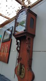 Antieke Wandklok met Gewichten, Ophalen of Verzenden