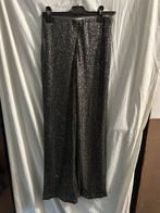 Glitter broek S, Kleding | Dames, Broeken en Pantalons, Ophalen of Verzenden, Zo goed als nieuw, Zwart, Lang