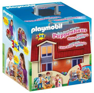 Playmobil 5167 Mobiel Poppenhuis -NIEUW en ONGEOPEND- beschikbaar voor biedingen