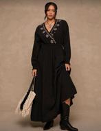 Bohemia jurk, curved sized, 44-52, Kleding | Dames, Zwart, Maat 46/48 (XL) of groter, Nieuw, Ophalen of Verzenden